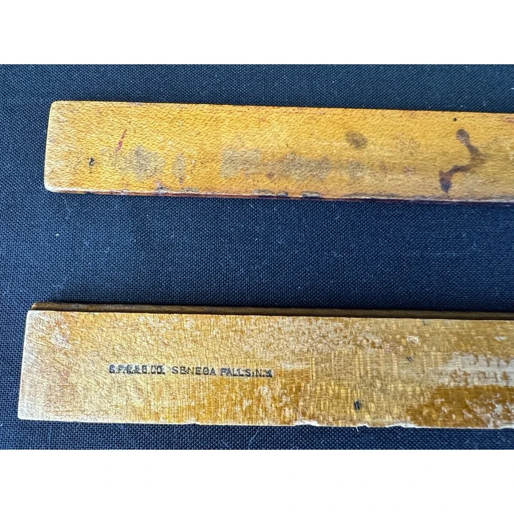 Vintage Lot Of 2 Wood Coca Cola 12